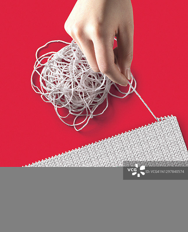 线团俯视图图片素材