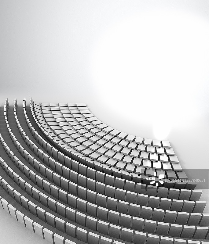 多米诺骨牌、积木、玩具、俯视图、3D模型、物体图片素材