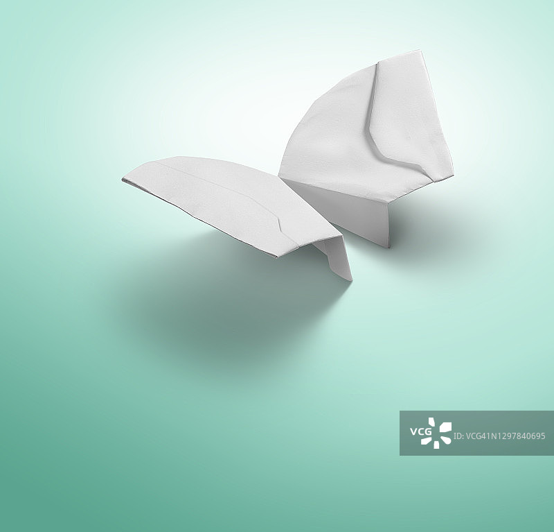 折纸蝴蝶矢量素材图片素材