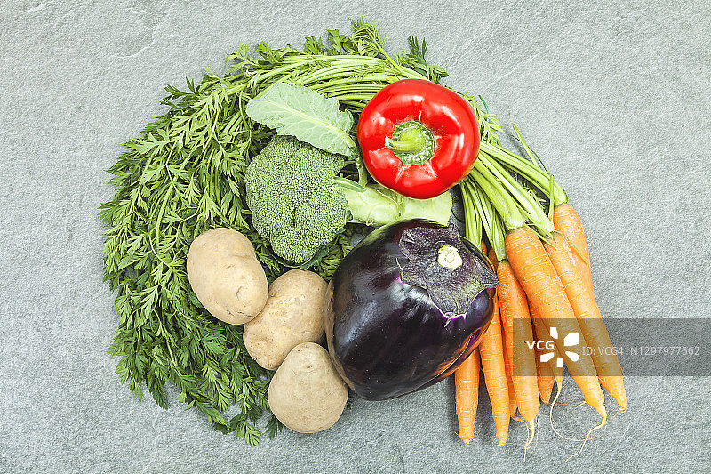 蔬菜。图片素材