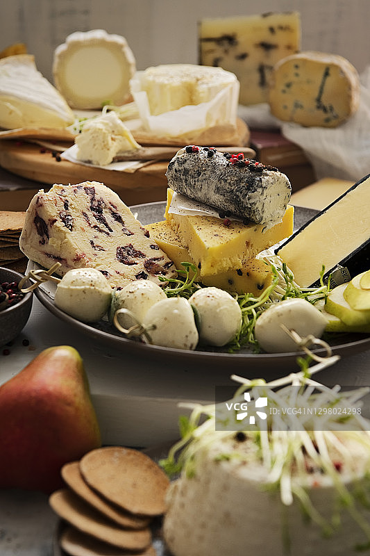 各种类型的奶酪图片素材