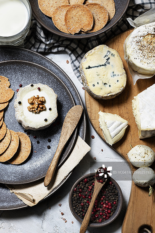 各种类型的奶酪图片素材