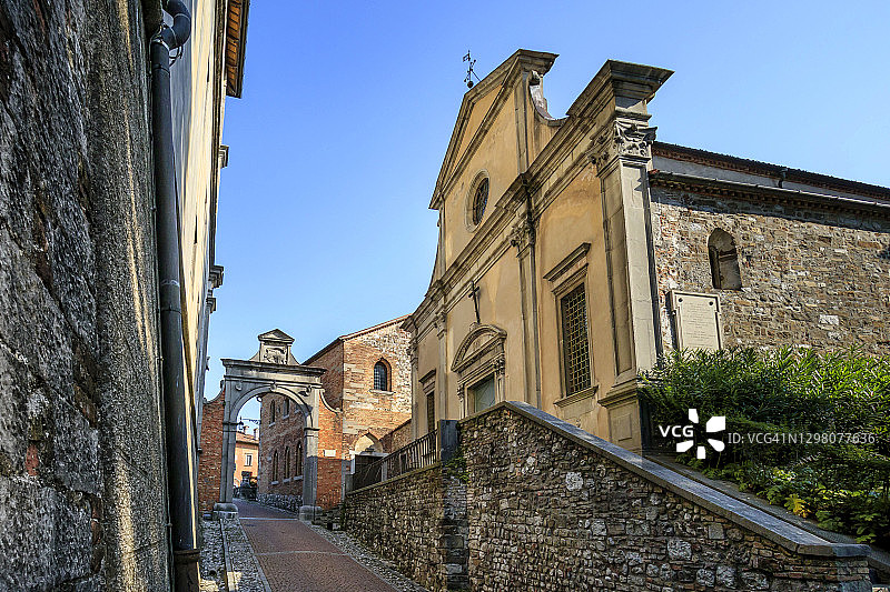 乌迪内圣玛丽亚迪卡斯特罗教堂图片素材