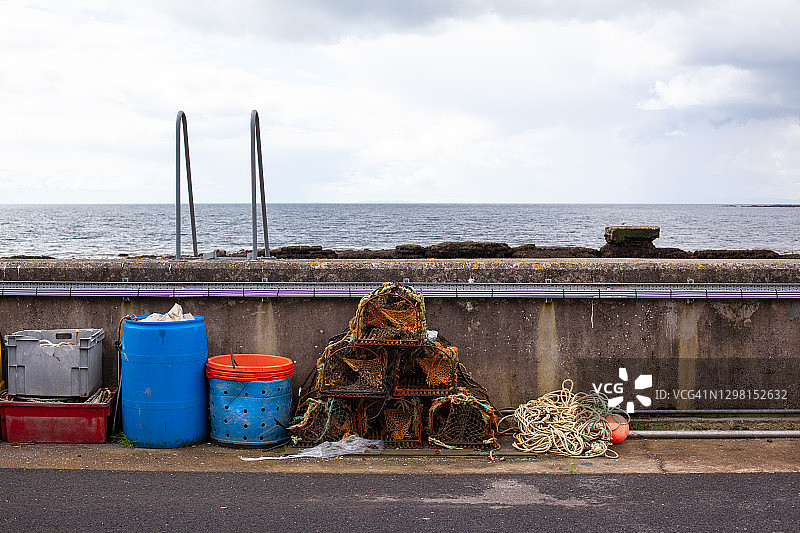 苏格兰渔业图片素材