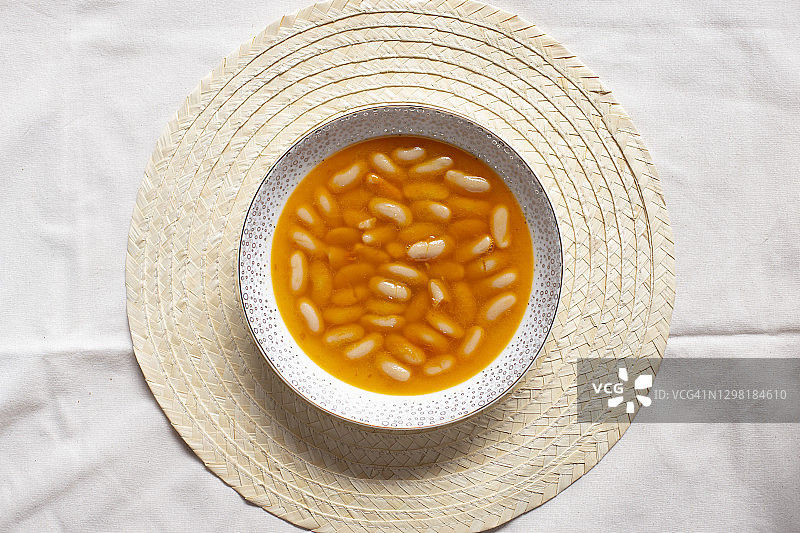 阿斯图里亚斯炖豆图片素材