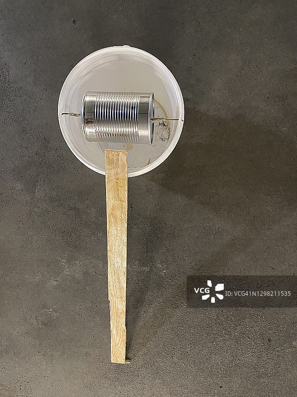 自制捕鼠器装置图片素材