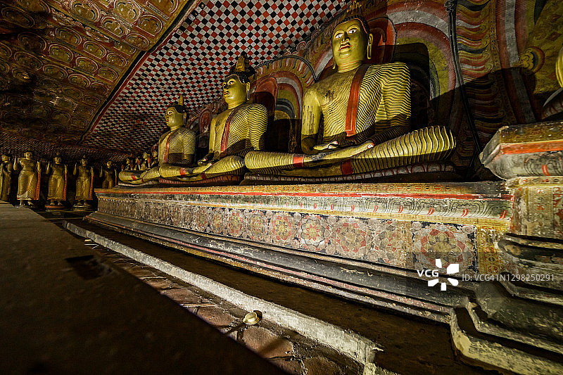 丹布拉石窟寺，斯里兰卡图片素材
