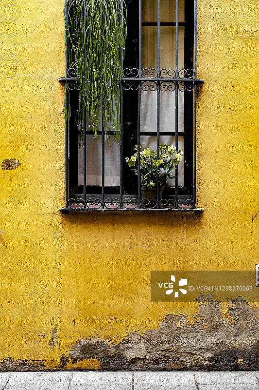 传统西班牙风格窗户图片素材