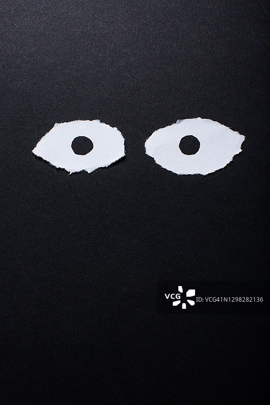 纸眼睛图片素材