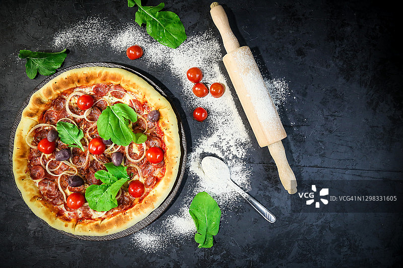 巴西披萨图片素材