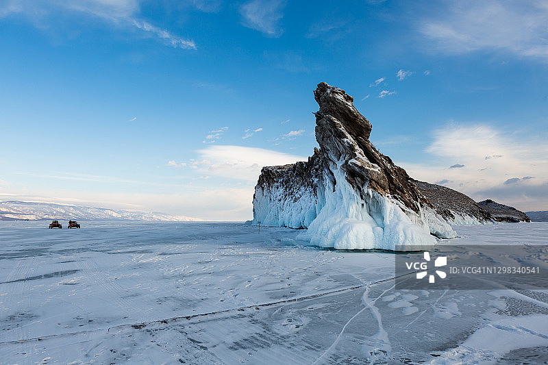 冬季贝加尔湖图片素材