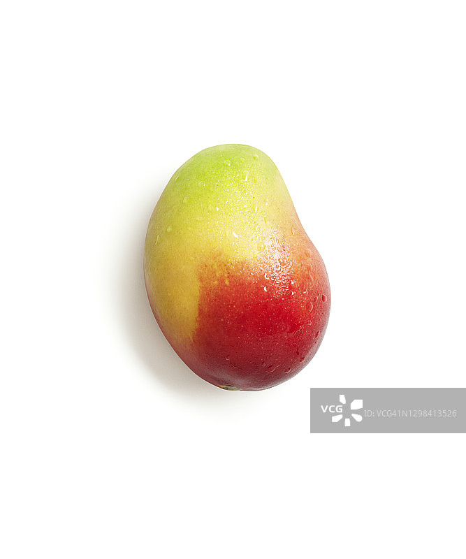 带有水珠的芒果图片素材