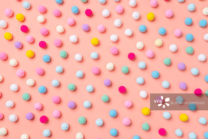 小绒球点状图案图片素材