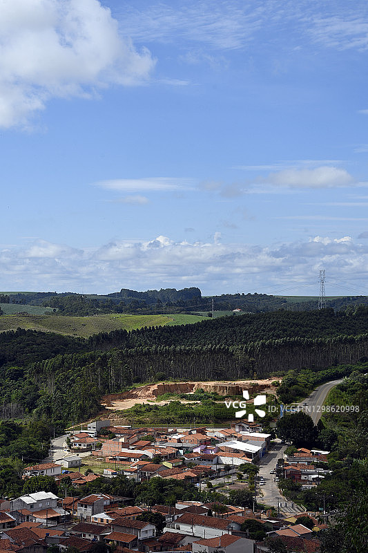 巴西圣保罗州里贝朗普雷图城市景观图片素材