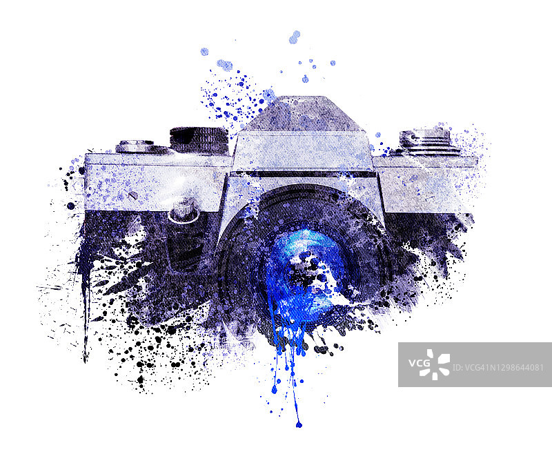 相机插图图片素材