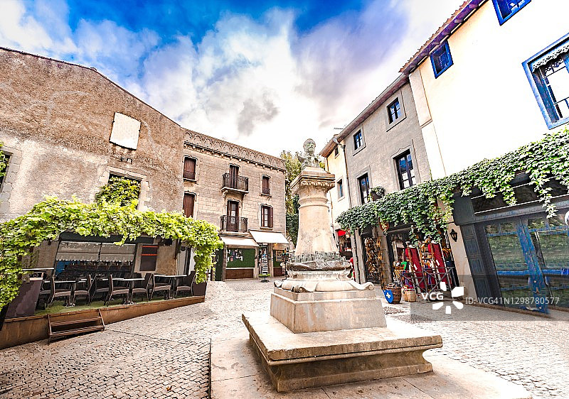 法国卡尔卡松城市图片素材