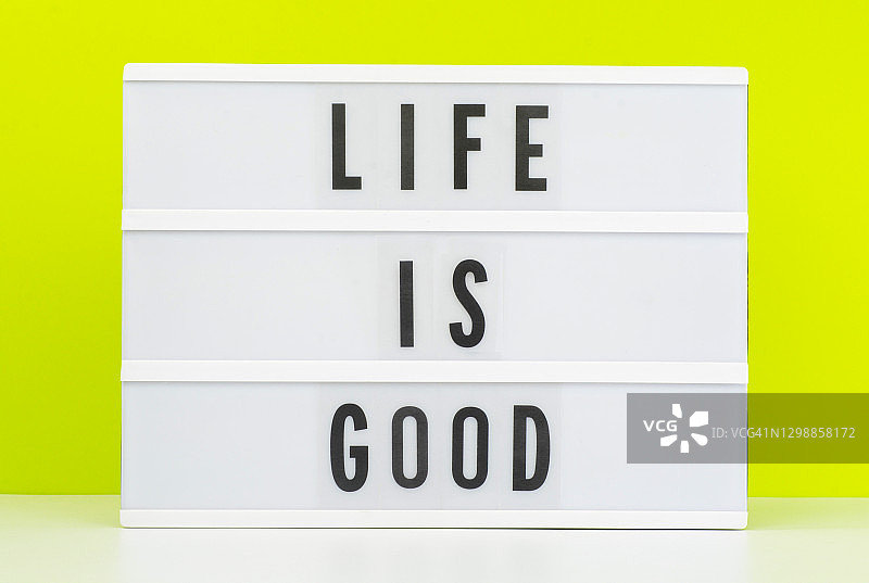 生活是美好的图片素材