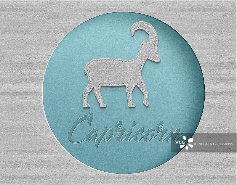 摩羯座星座标志图片素材