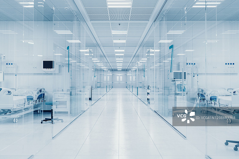 现代化医院隔离病房图片素材