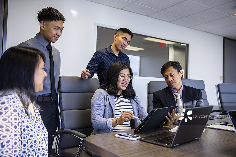 商务团队合作项目图片素材