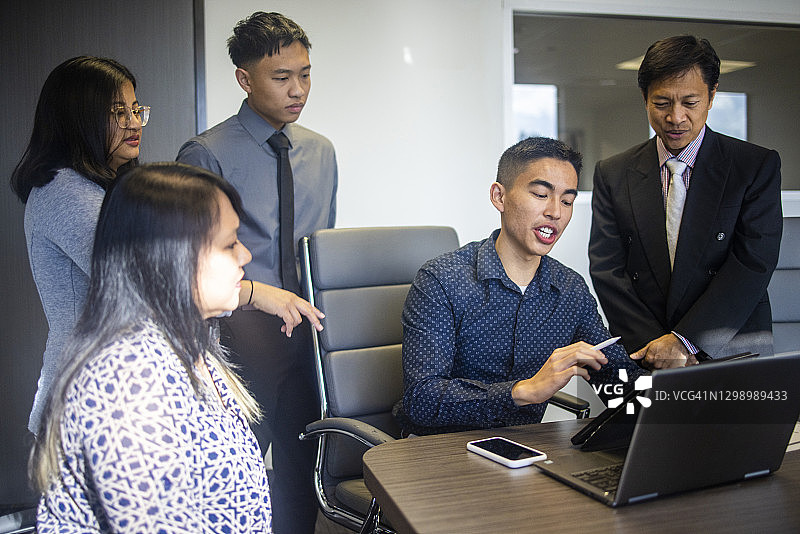 商务团队合作项目图片素材