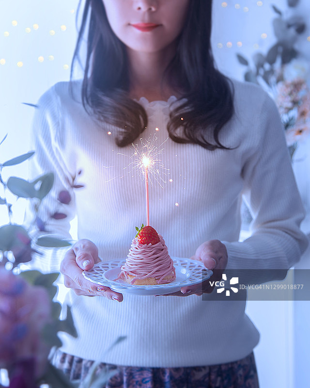 生日女孩图片素材