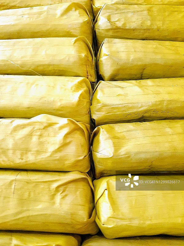 印尼传统小吃隆通饭图片素材