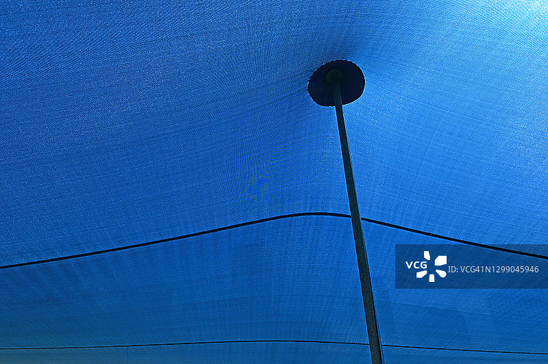 蓝色凉亭帐篷顶棚图片素材