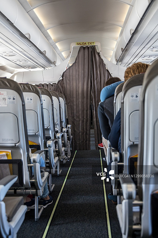 飞机过道图片素材