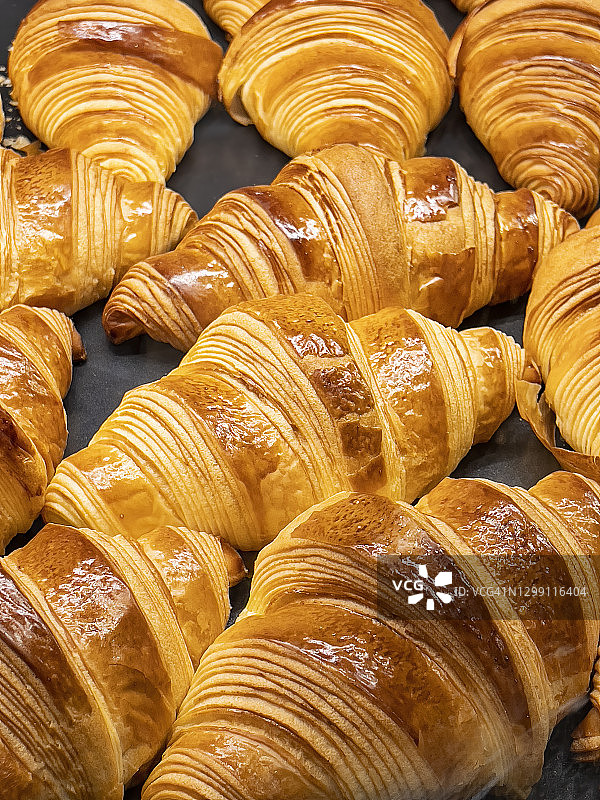 烘焙羊角面包图片素材