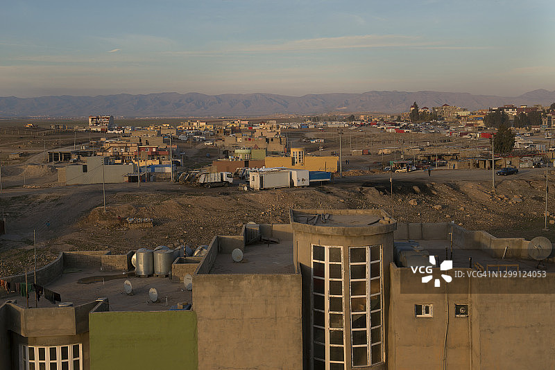 伊拉克库尔德斯坦地区杜胡克省的汉克镇图片素材