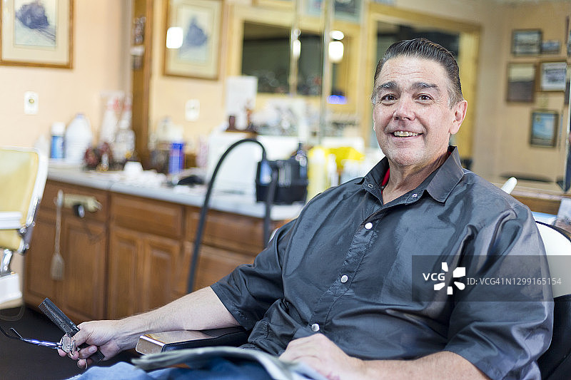 小理发店图片素材