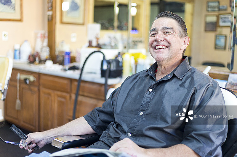 小理发店图片素材