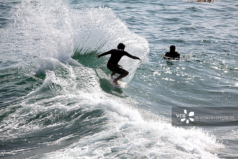 旅游目的地：纽波特比奇的楔形地带图片素材