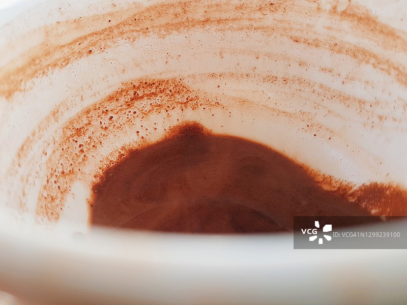 热巧克力特写图片素材
