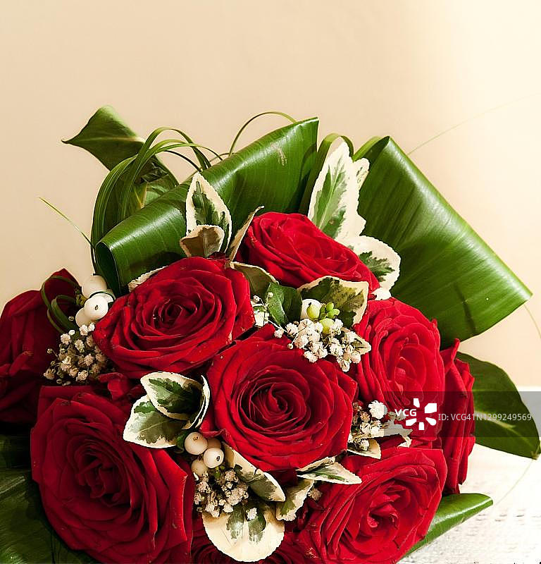 情人节花卉组合图片素材