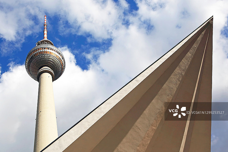 柏林电视塔（德国）图片素材