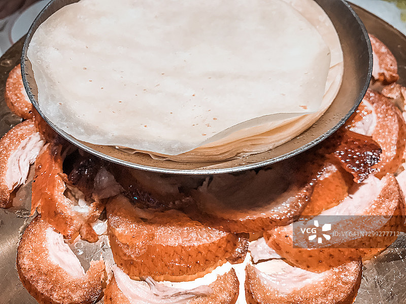 中式鸭胸肉片图片素材