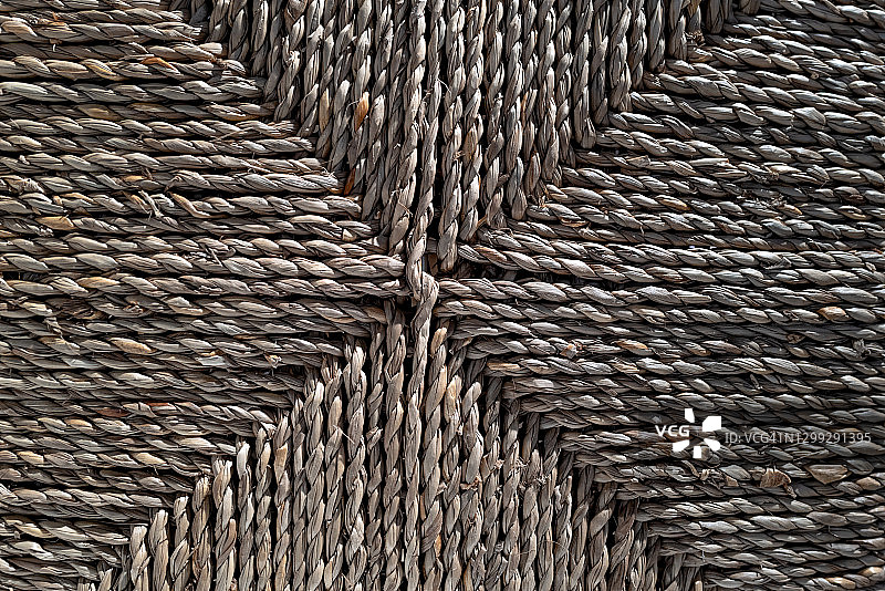 干草编织垫圈图片素材