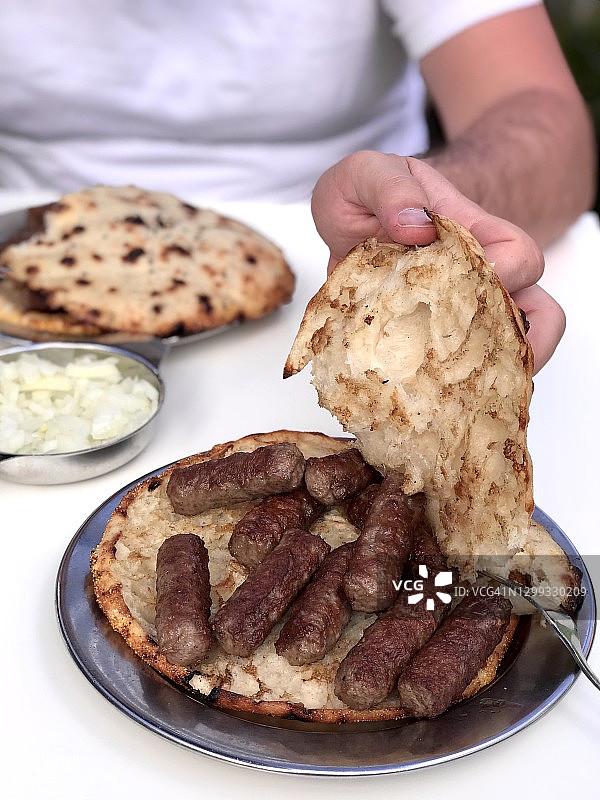 波斯尼亚烤肉图片素材