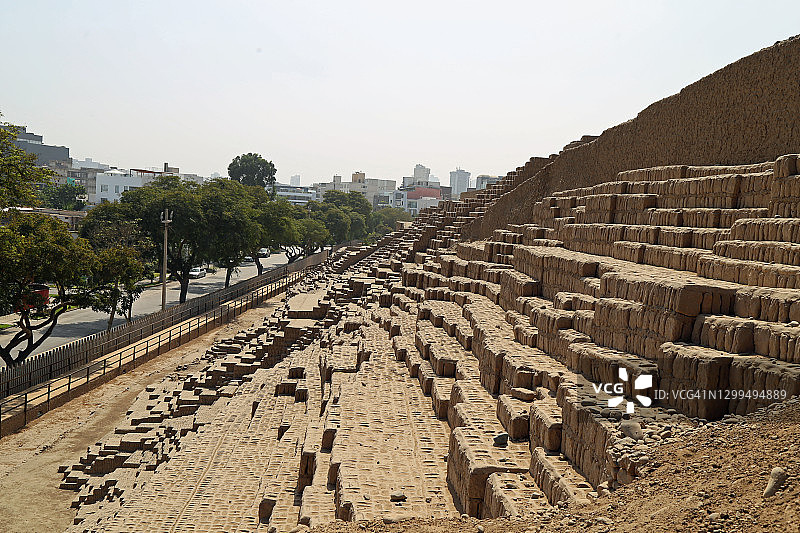 秘鲁利马瓦卡普克亚纳遗址图片素材