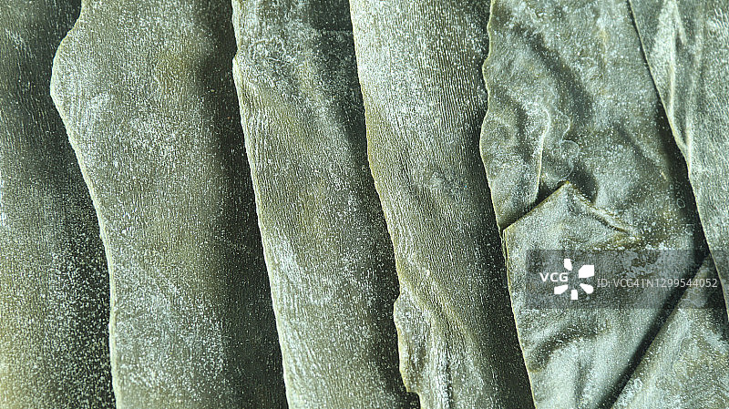 昆布海带片特写图片素材