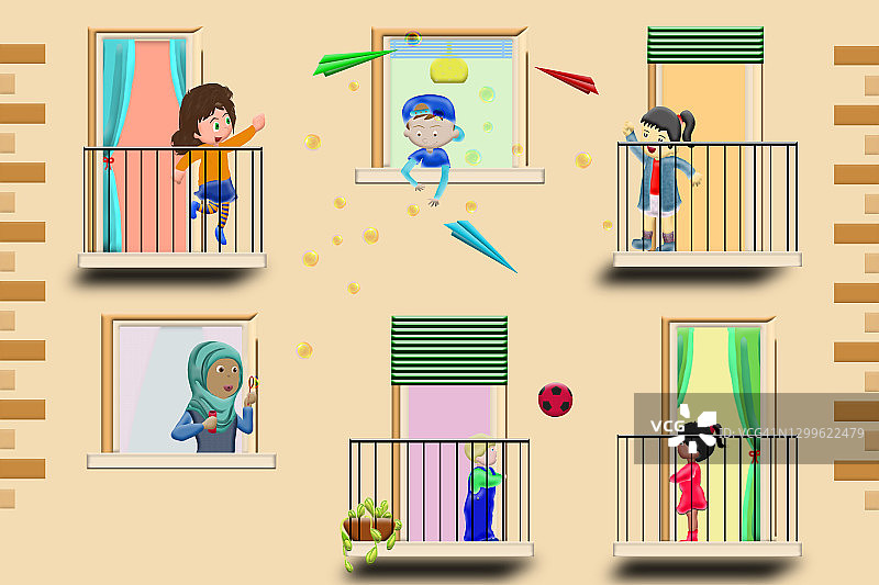 远距离连接图片素材