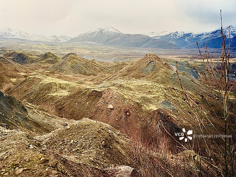圣海伦斯火山图片素材