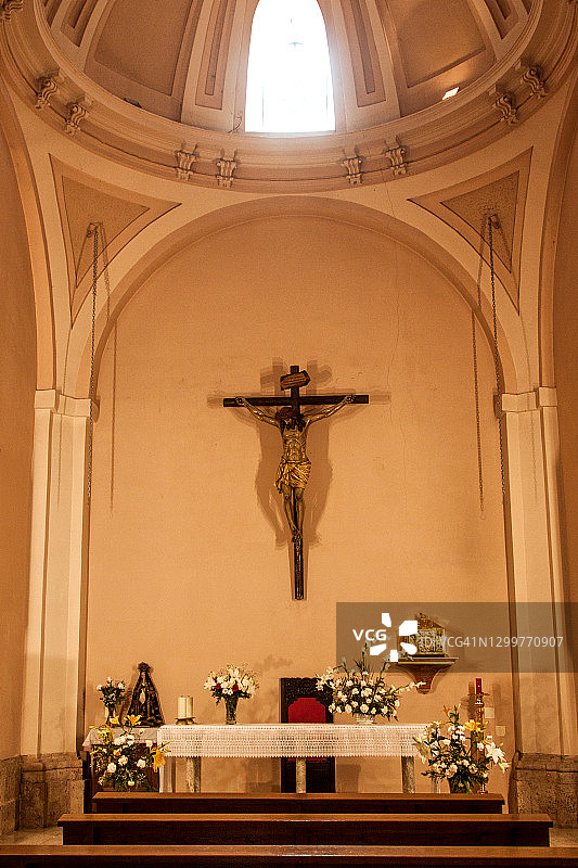 圣胡安包蒂斯塔教堂，阿甘达图片素材