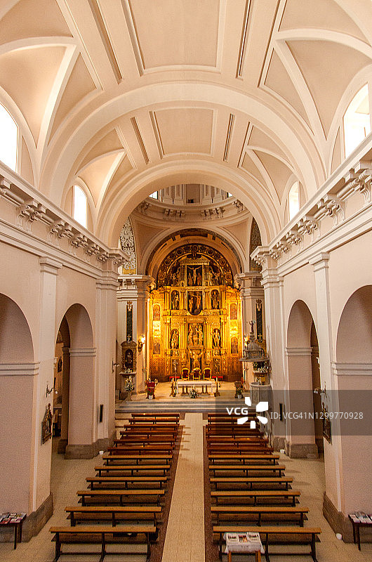 圣胡安包蒂斯塔教堂，阿甘达图片素材