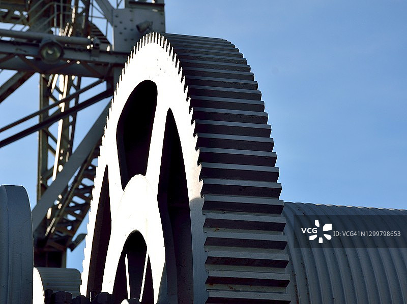 港口起重机图片素材