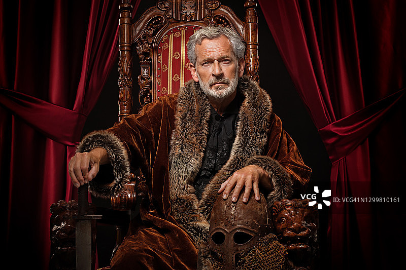 摄影棚内的国王古迹图片素材