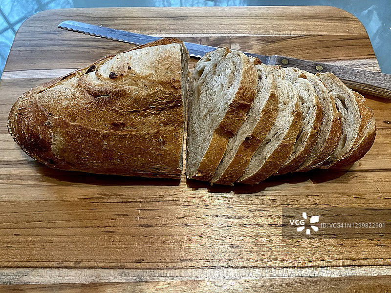 乡村蒜蓉面包图片素材