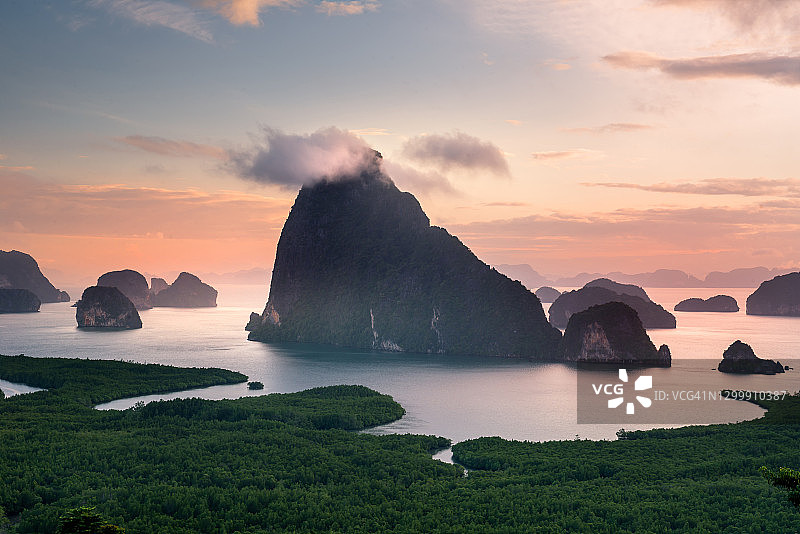 攀牙府的小岛图片素材